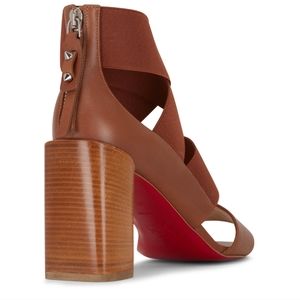 Christian Louboutin brown heels